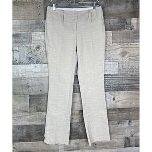 Maurices Pants Womens 1 2 Regular Tan Khaki Trousers Stretch Double Button Work‎